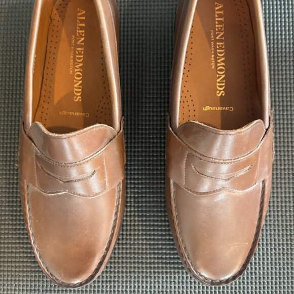 Allen Edmonds Cavanaugh Penny Loafers (Men’s 9.5 EEE, fits like 10.5) - Picture 1 of 7